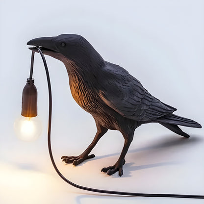 WingLuxe Light - Italienische Vogel-LED-Wandleuchte