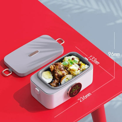 Wiederaufladbare Elektrische Lunchbox mit 16.000mAh Akku – Tragbare Heizbox für Unterwegs, Büro & Reisen