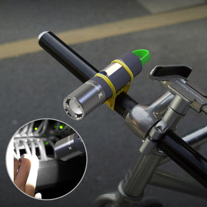 Multifunktionale LED-Taschenlampe mit Haken & Diffusor – Wiederaufladbar, wasserdicht & superhell für Outdoor & Notfälle